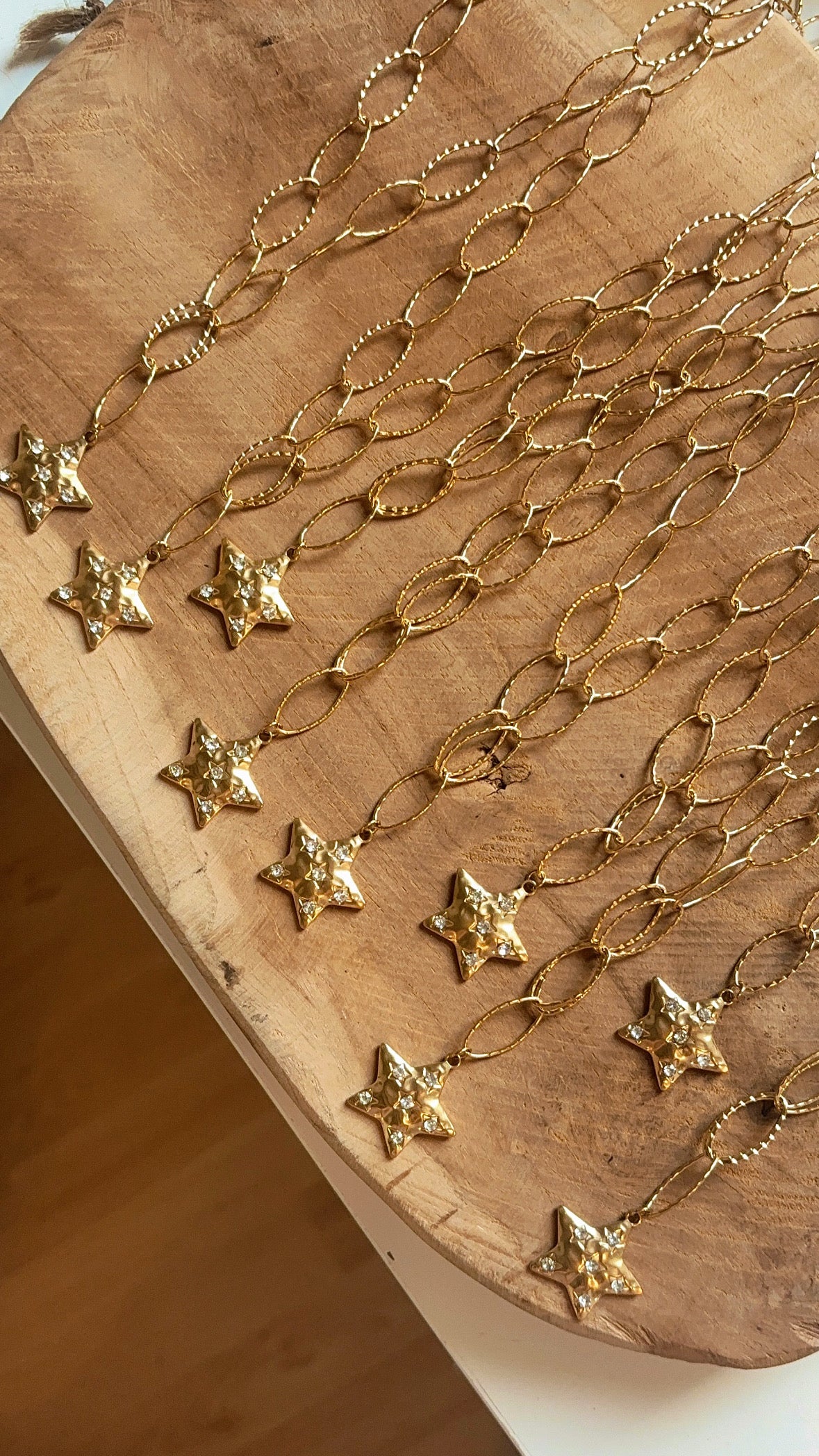 Collier sautoir Stella