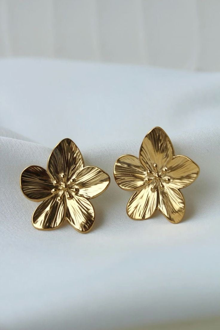 Boucles d’oreilles Fleurs