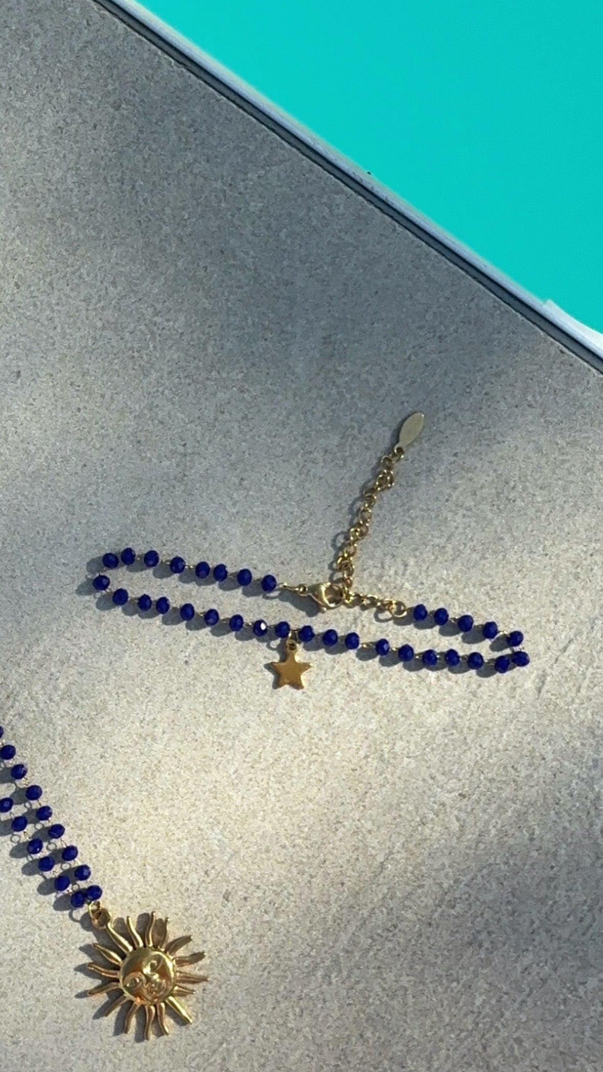 Bracelet Zanzibar bleu nuit