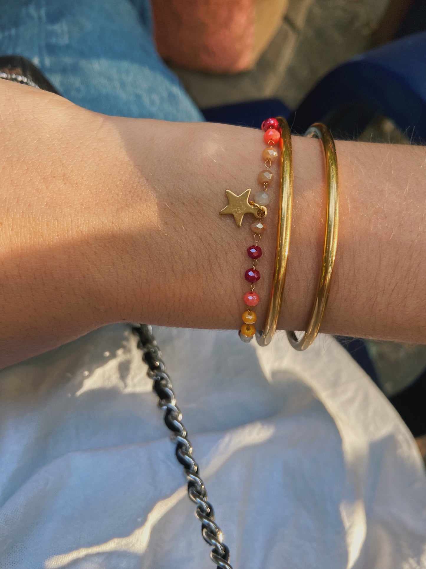 Bracelet jonc acier inoxydable
