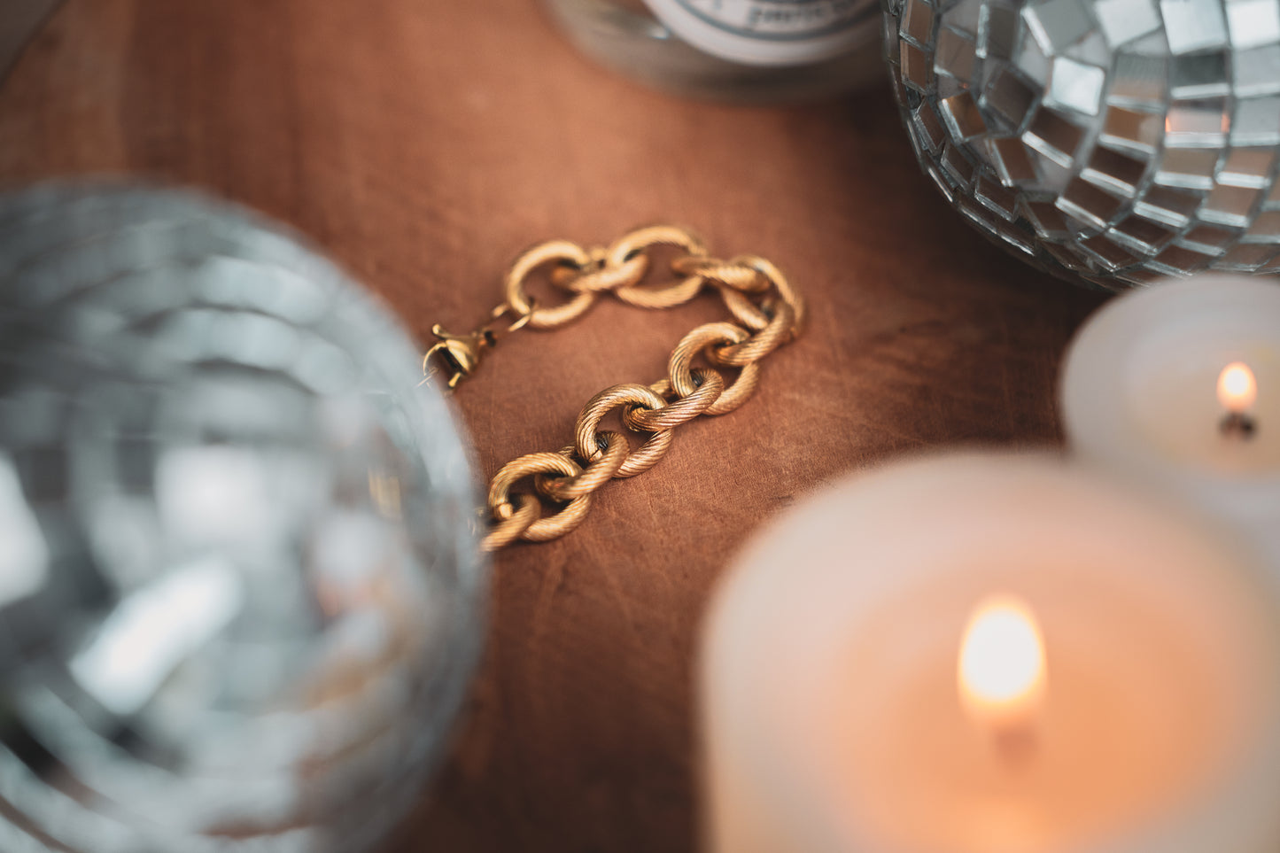 Bracelet grosse maille