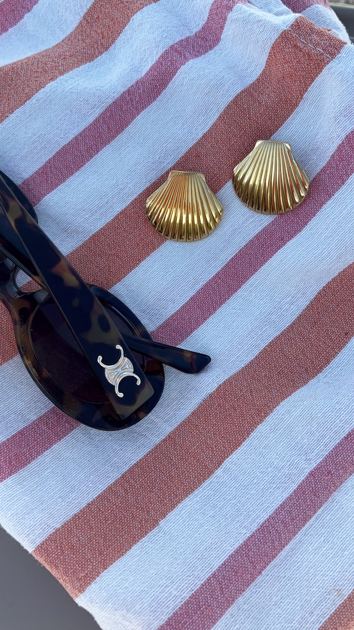 Boucles d’oreilles Shell