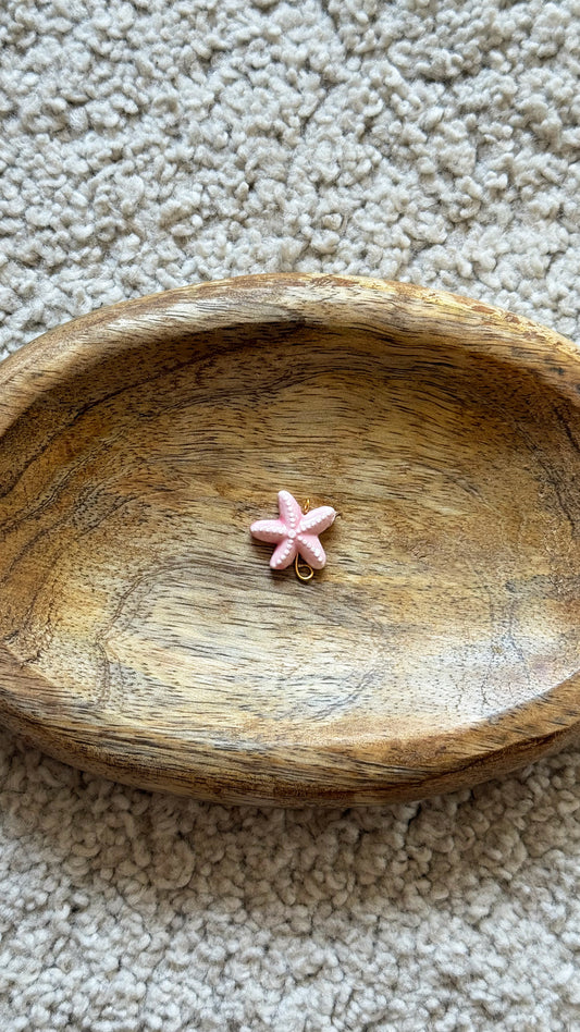 Breloque Étoile de mer rose