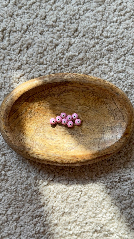 Breloque Œil Rose