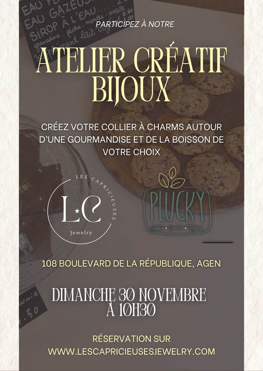 Atelier créatif X Plucky