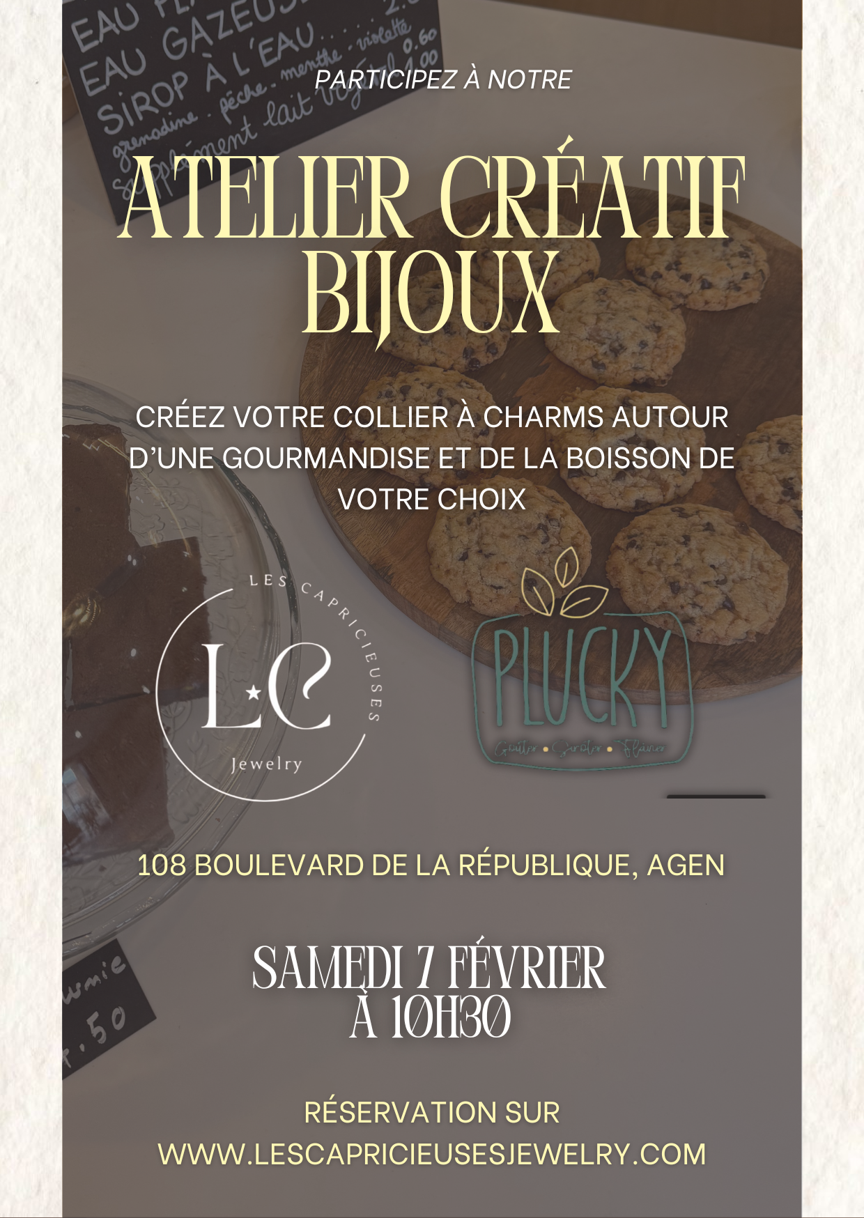 Atelier créatif x Plucky